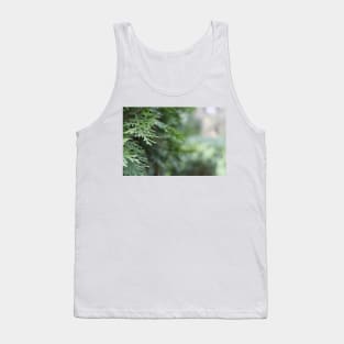 Macro pine tree Tank Top